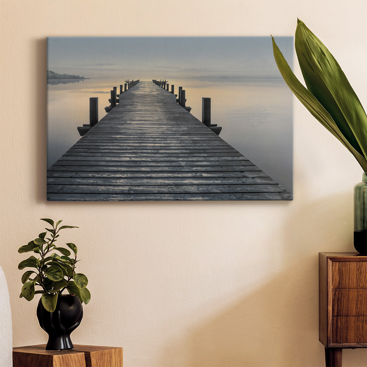 Sun Down Premium Gallery Wrapped Canvas - Ready to Hang