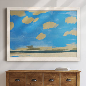 Textured Beachscape II-Premium Framed Canvas - Ready to Hang