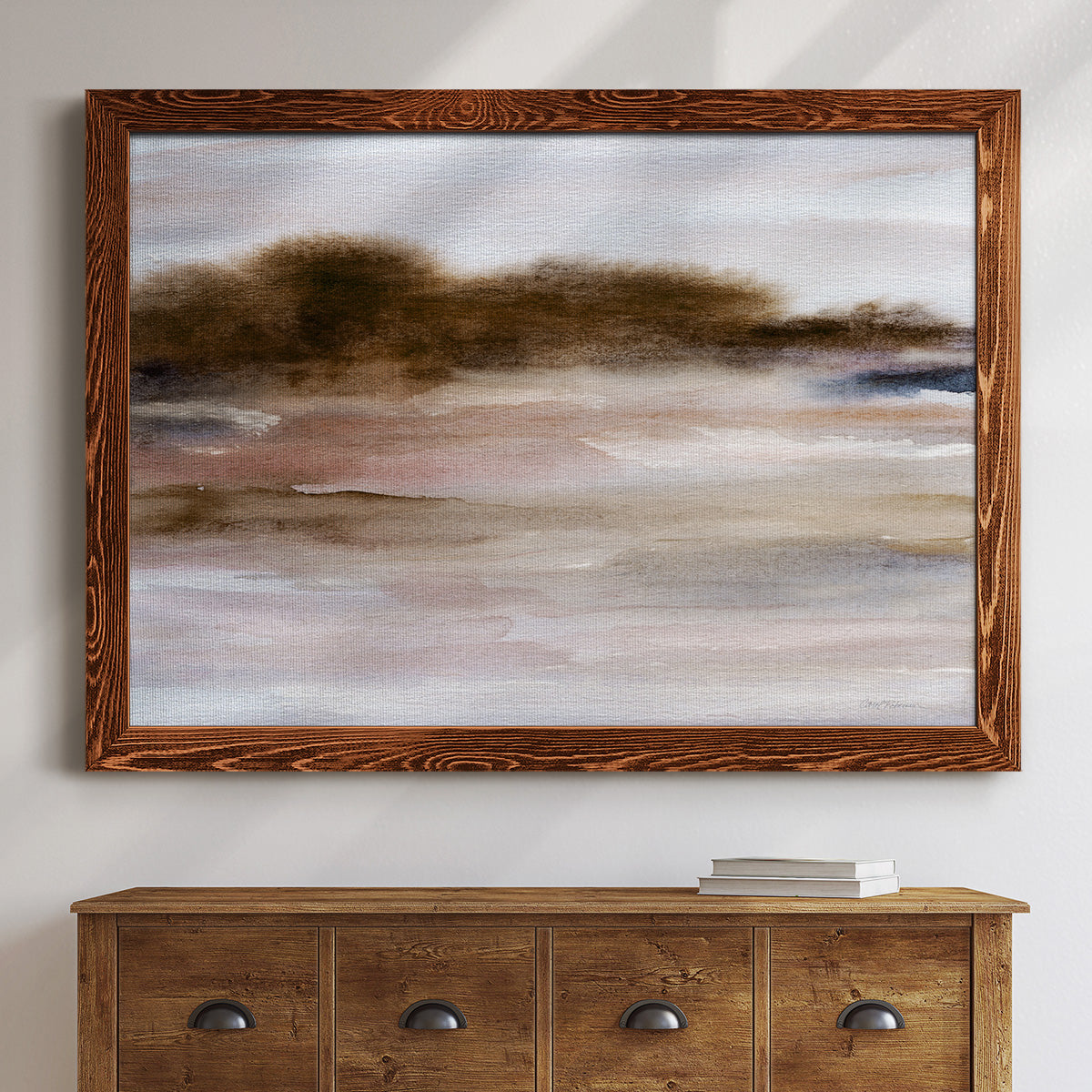 Autumnal Bay-Premium Framed Canvas - Ready to Hang