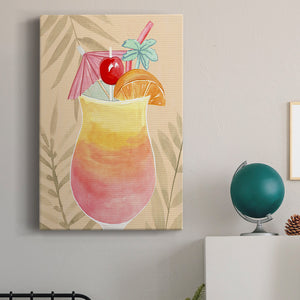 Tropical Cocktail IV Premium Gallery Wrapped Canvas - Ready to Hang