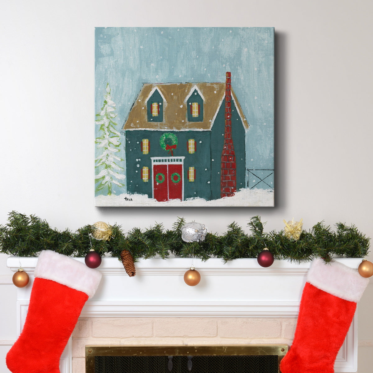Ready For Christmas-Premium Gallery Wrapped Canvas - Ready to Hang