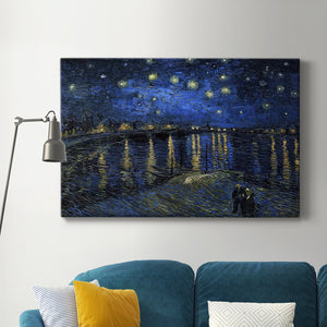 Starry Night Over Rhone - Canvas Art Print