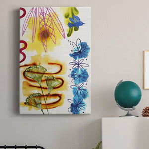 Flower Power I Premium Gallery Wrapped Canvas - Ready to Hang