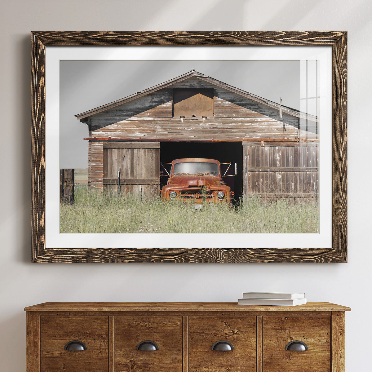 Vintage Ride-Premium Framed Print - Ready to Hang