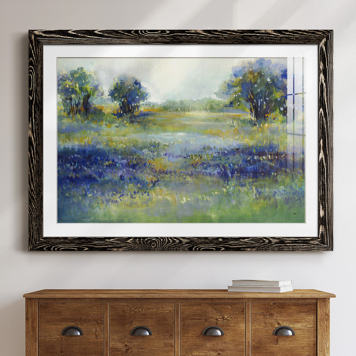 Wildflower View-Premium Framed Print - Ready to Hang