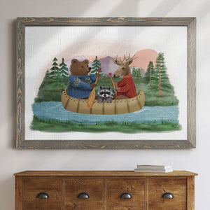 River Trip-Premium Framed Canvas - Ready to Hang