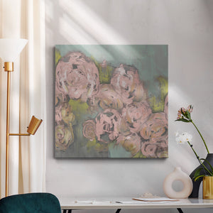 Blush Pink Flowers II-Premium Gallery Wrapped Canvas - Ready to Hang