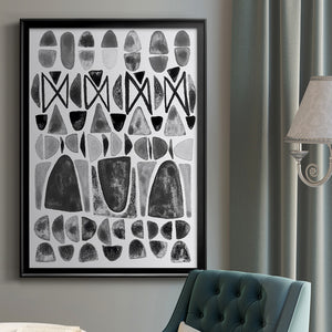 Grey Arches III Premium Framed Print - Ready to Hang