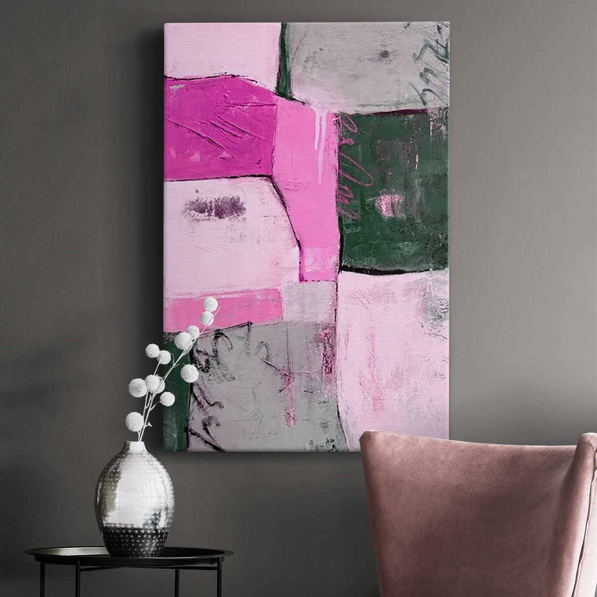 Party Mixer II Premium Gallery Wrapped Canvas - Ready to Hang