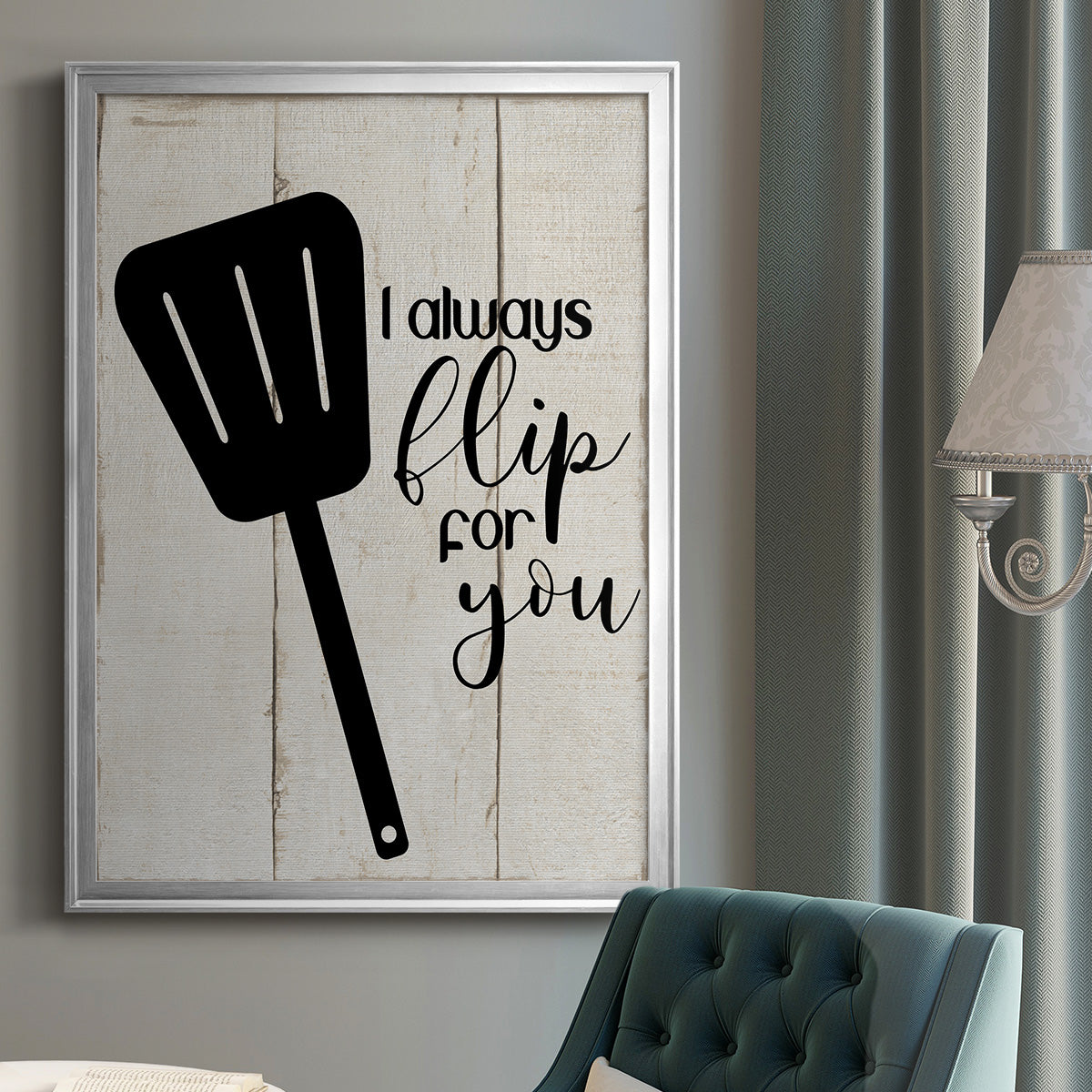 Flip For You Premium Framed Print - Ready to Hang