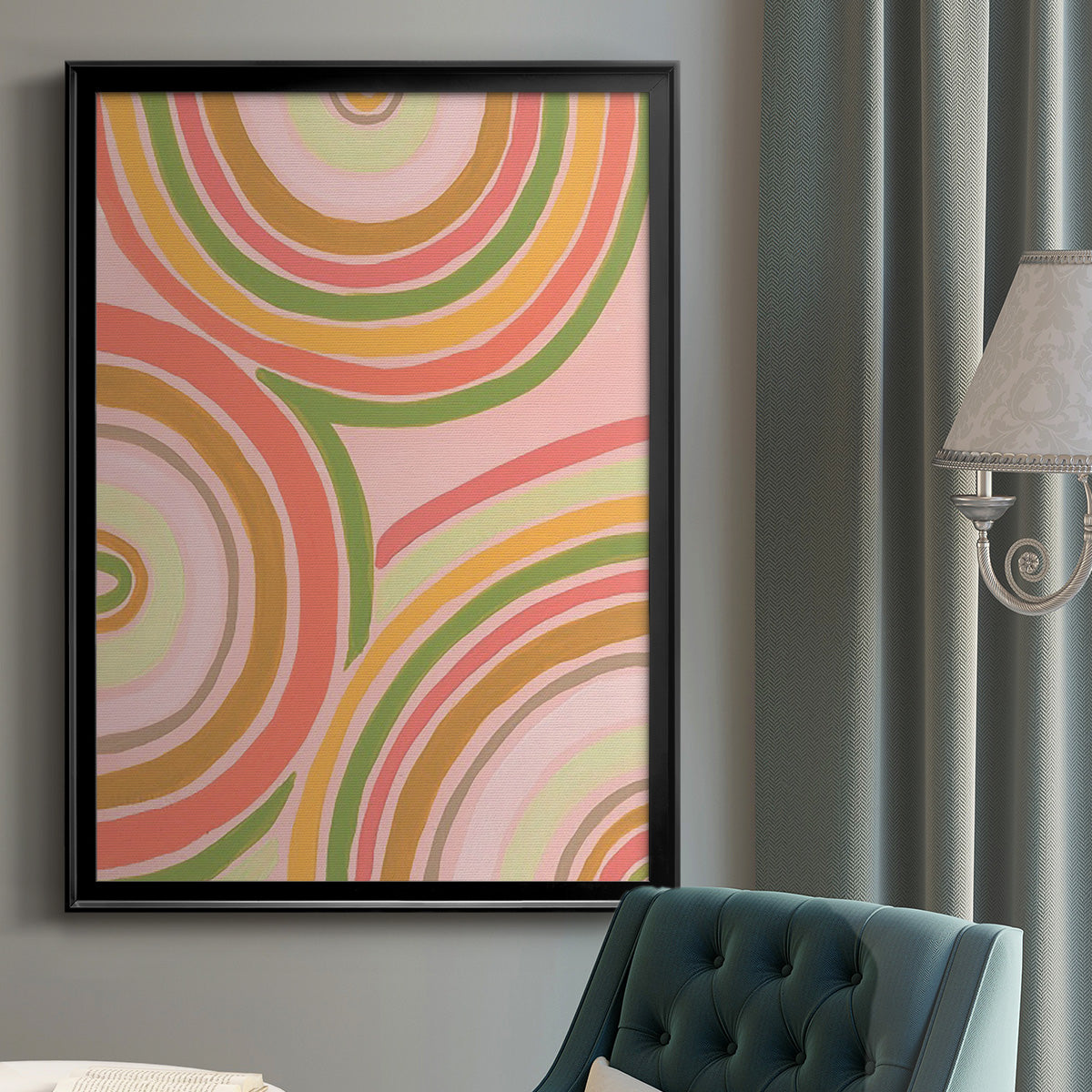 Abstract Rainbow II Premium Framed Print - Ready to Hang