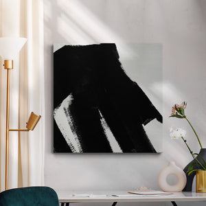 Block Brushwork III-Premium Gallery Wrapped Canvas - Ready to Hang