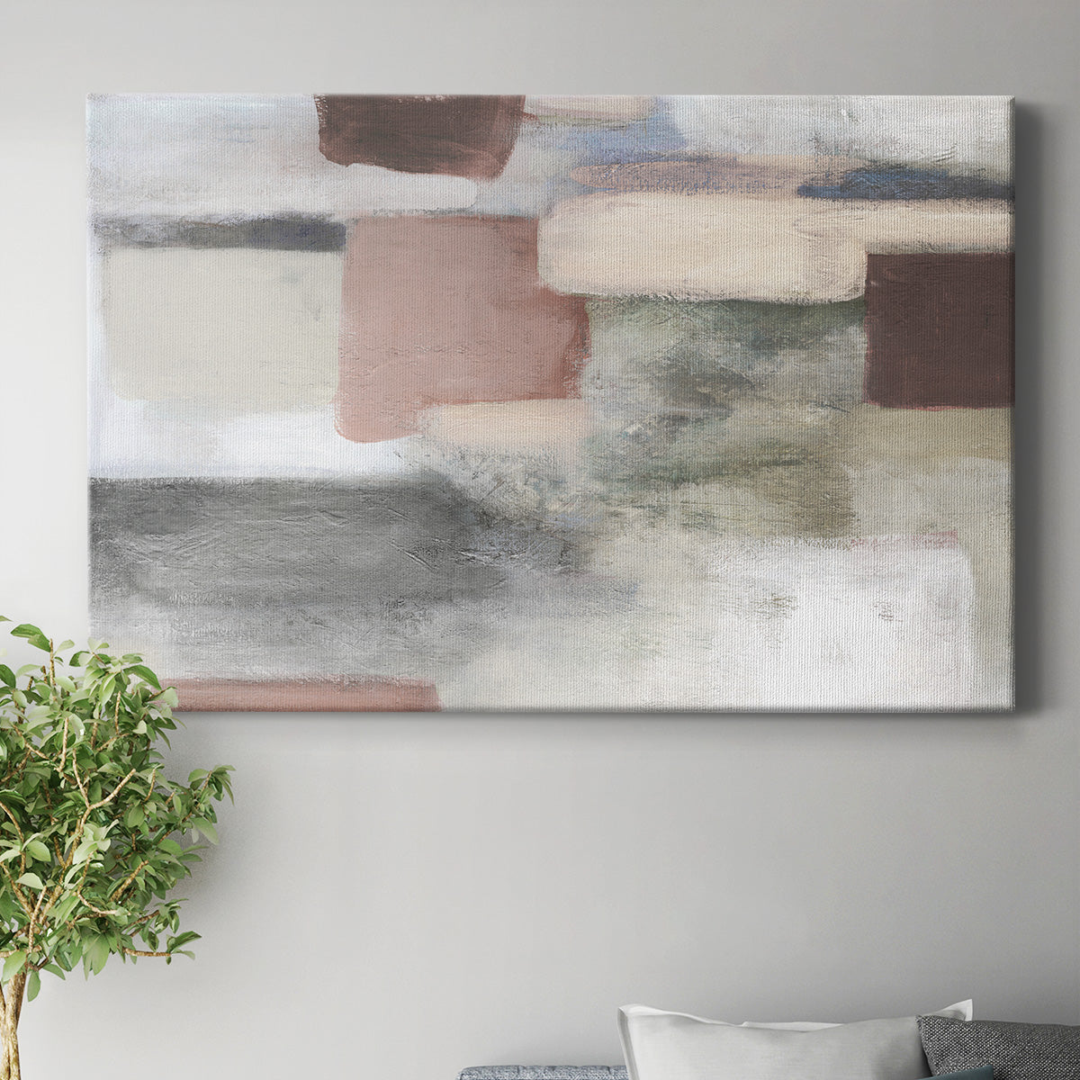Bright Pastel Premium Gallery Wrapped Canvas - Ready to Hang