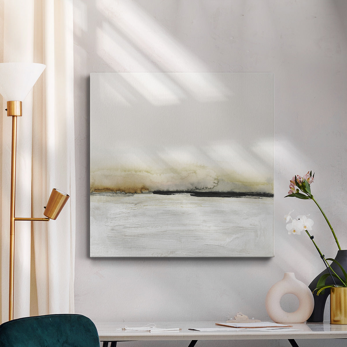 Floating Cinder II-Premium Gallery Wrapped Canvas - Ready to Hang