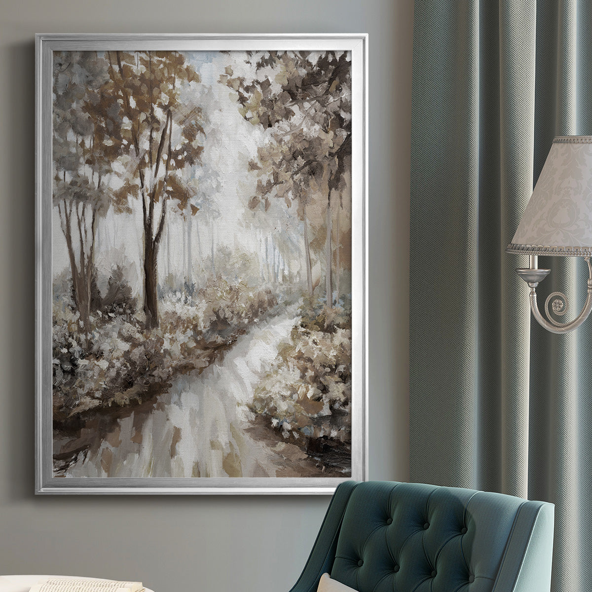 Into the Woods Premium Framed Print - Ready to Hang