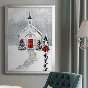 Soft Silent Night Premium Framed Print - Ready to Hang