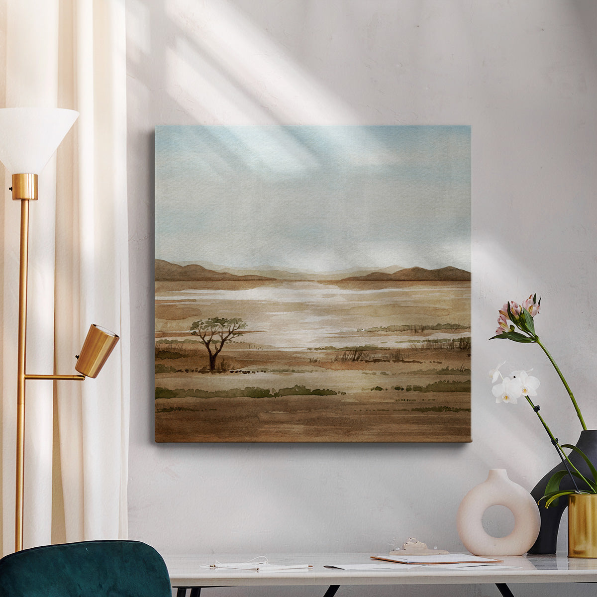 Clear Savannah I-Premium Gallery Wrapped Canvas - Ready to Hang