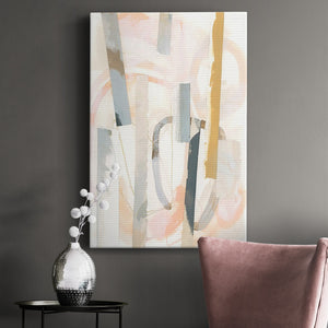 Melon Litmus IV Premium Gallery Wrapped Canvas - Ready to Hang