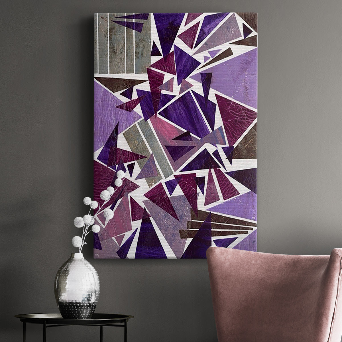 Purple Dream I Premium Gallery Wrapped Canvas - Ready to Hang