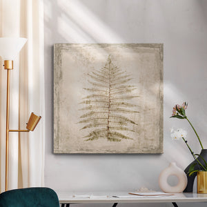 Stone Leaf I-Premium Gallery Wrapped Canvas - Ready to Hang