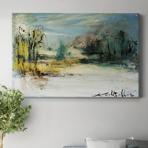 Wintery Horizon II Premium Gallery Wrapped Canvas - Ready to Hang