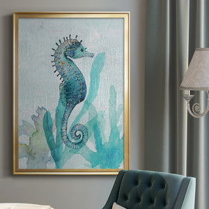 Seahorse I Premium Framed Print - Ready to Hang