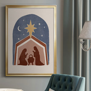 Boho Nativity I Premium Framed Print - Ready to Hang