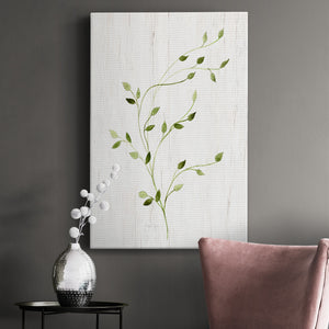Windblown Leaves I Premium Gallery Wrapped Canvas - Ready to Hang