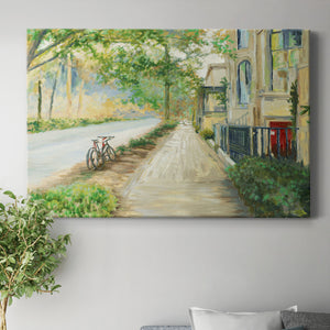 Sunny Side Of The Street Premium Gallery Wrapped Canvas - Ready to Hang