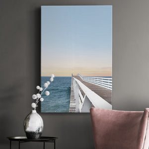 Day at the Pier Premium Gallery Wrapped Canvas - Ready to Hang
