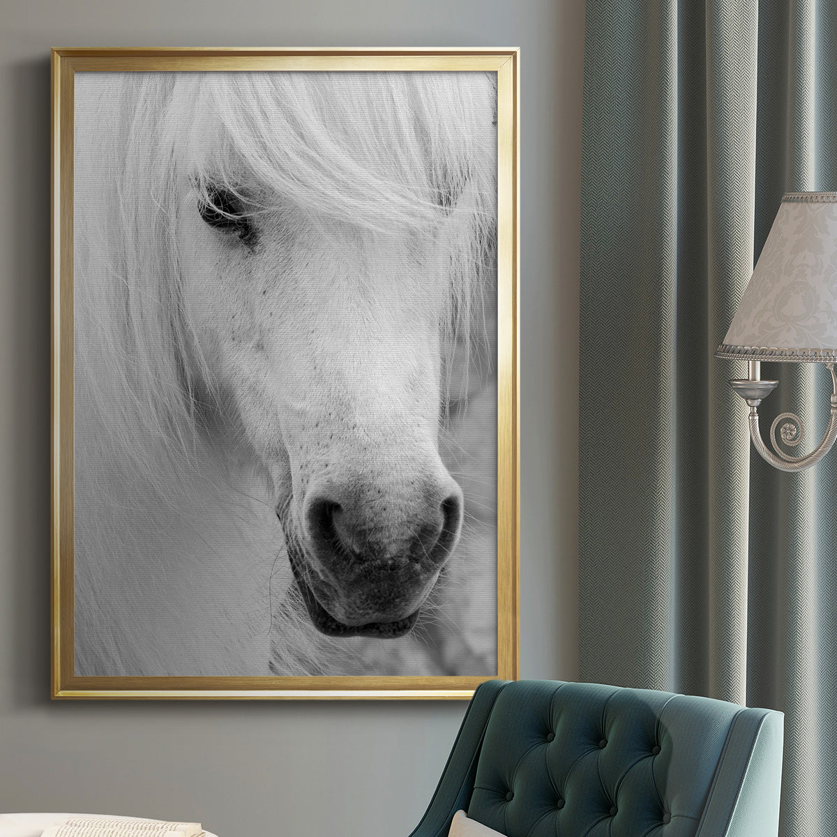 Island Pony I Premium Framed Print - Ready to Hang