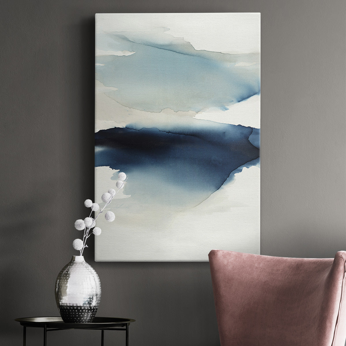 Waves I Premium Gallery Wrapped Canvas - Ready to Hang