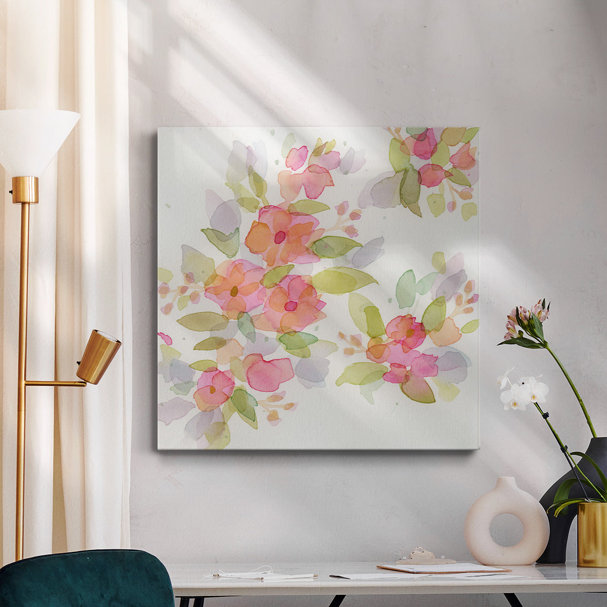 The Favorite Flowers VII-Premium Gallery Wrapped Canvas - Ready to Hang
