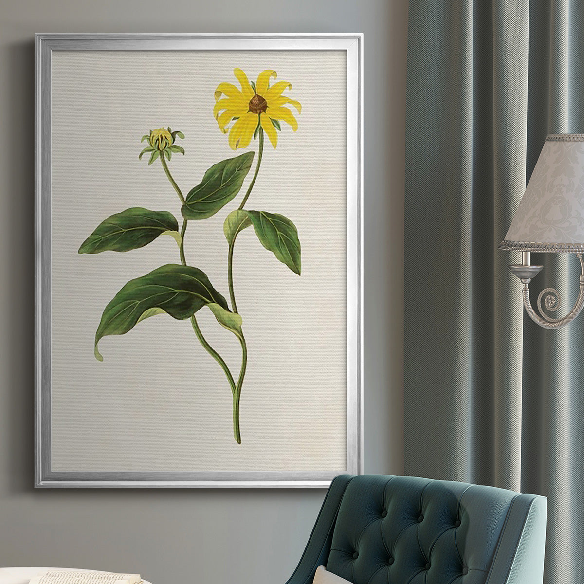 Flowers of the Seasons X Premium Framed Print - Ready to Hang