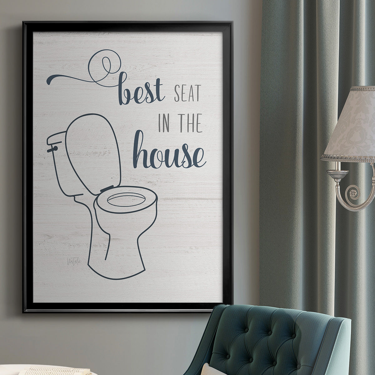 Best Seat Premium Framed Print - Ready to Hang