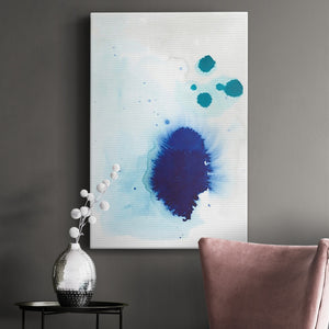 Spare Blue I Premium Gallery Wrapped Canvas - Ready to Hang