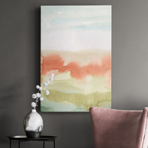 Blushing Sunrise I Premium Gallery Wrapped Canvas - Ready to Hang