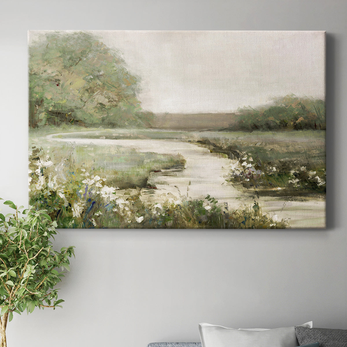 Quiet Path Premium Gallery Wrapped Canvas - Ready to Hang