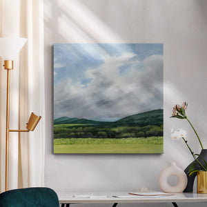 Sapphire Mountains II-Premium Gallery Wrapped Canvas - Ready to Hang