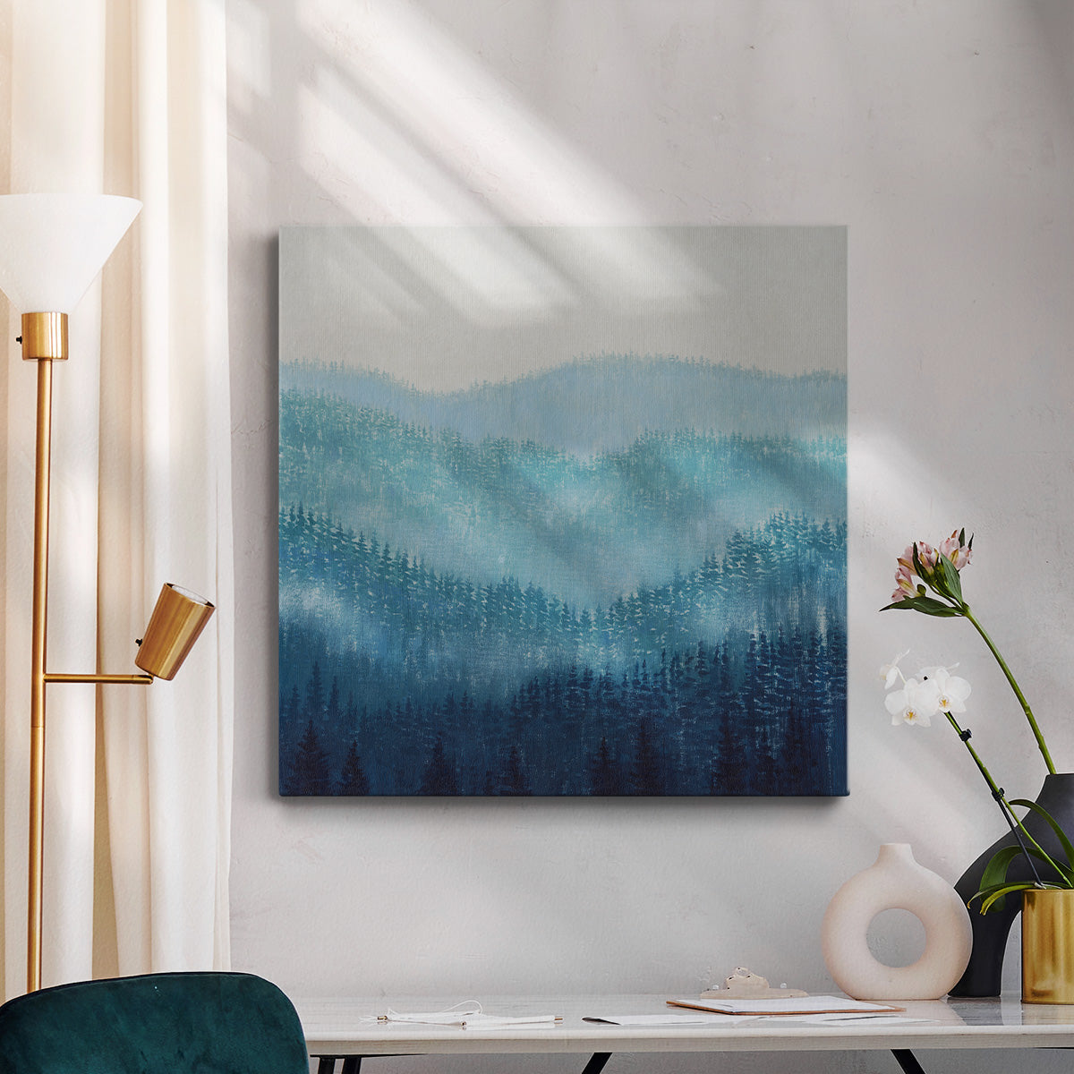 Smoky Ridge II-Premium Gallery Wrapped Canvas - Ready to Hang