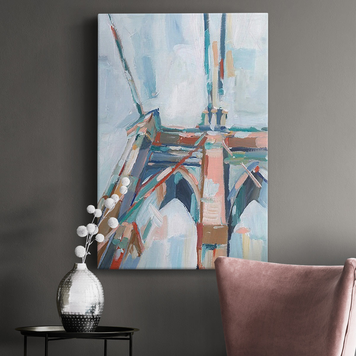 Big City Colors I Premium Gallery Wrapped Canvas - Ready to Hang