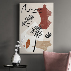 Soft Palms V Premium Gallery Wrapped Canvas - Ready to Hang