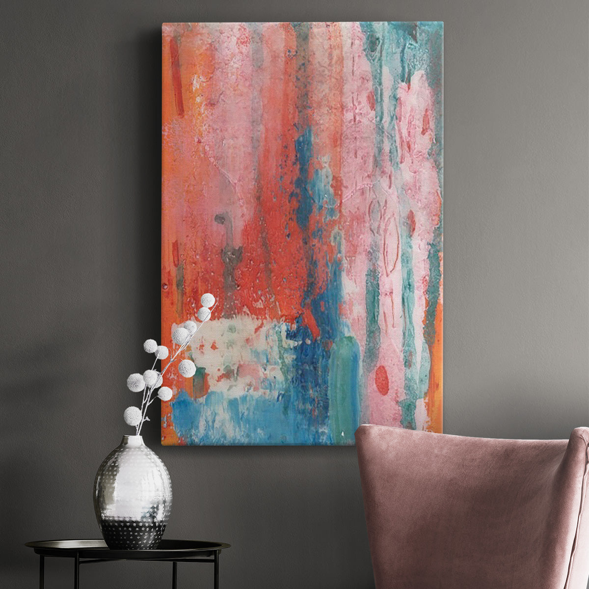 Spring Step I Premium Gallery Wrapped Canvas - Ready to Hang