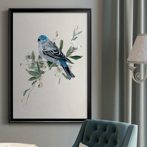 Bluebird Happy II Premium Framed Print - Ready to Hang