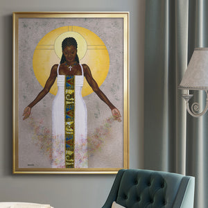 Her Peace Premium Framed Print - Ready to Hang