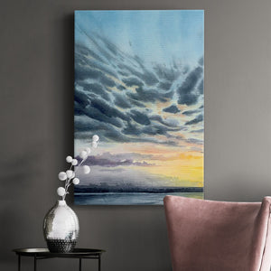 Anastasia Island Sunset I Premium Gallery Wrapped Canvas - Ready to Hang