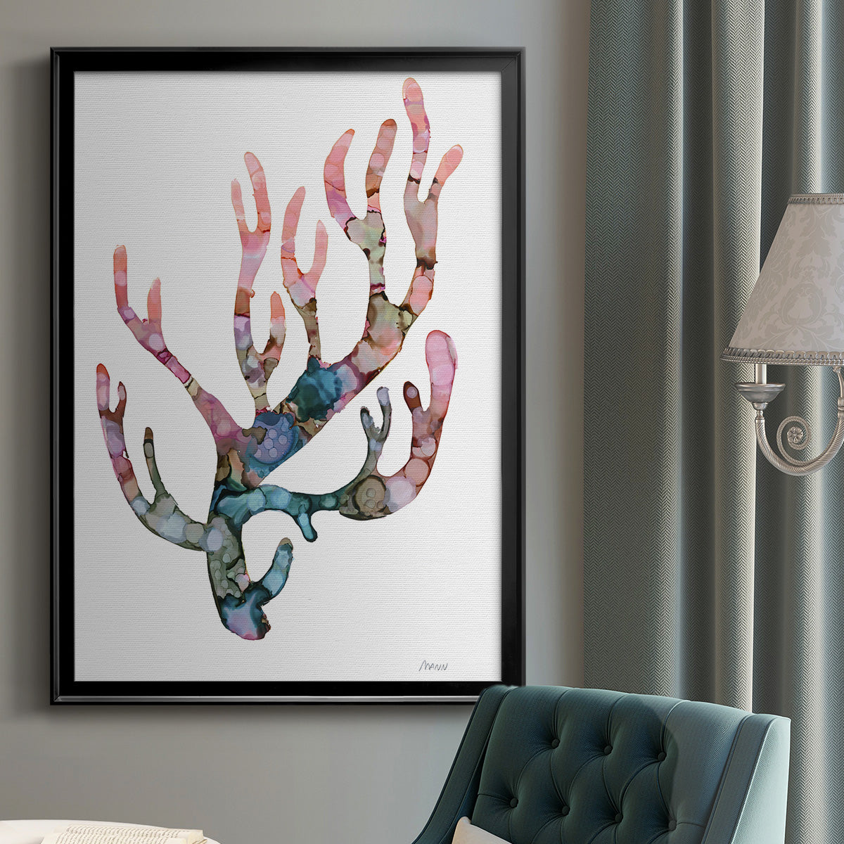Sea Coral II Premium Framed Print - Ready to Hang