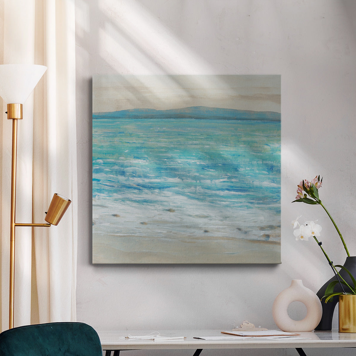 Reef Edge II-Premium Gallery Wrapped Canvas - Ready to Hang