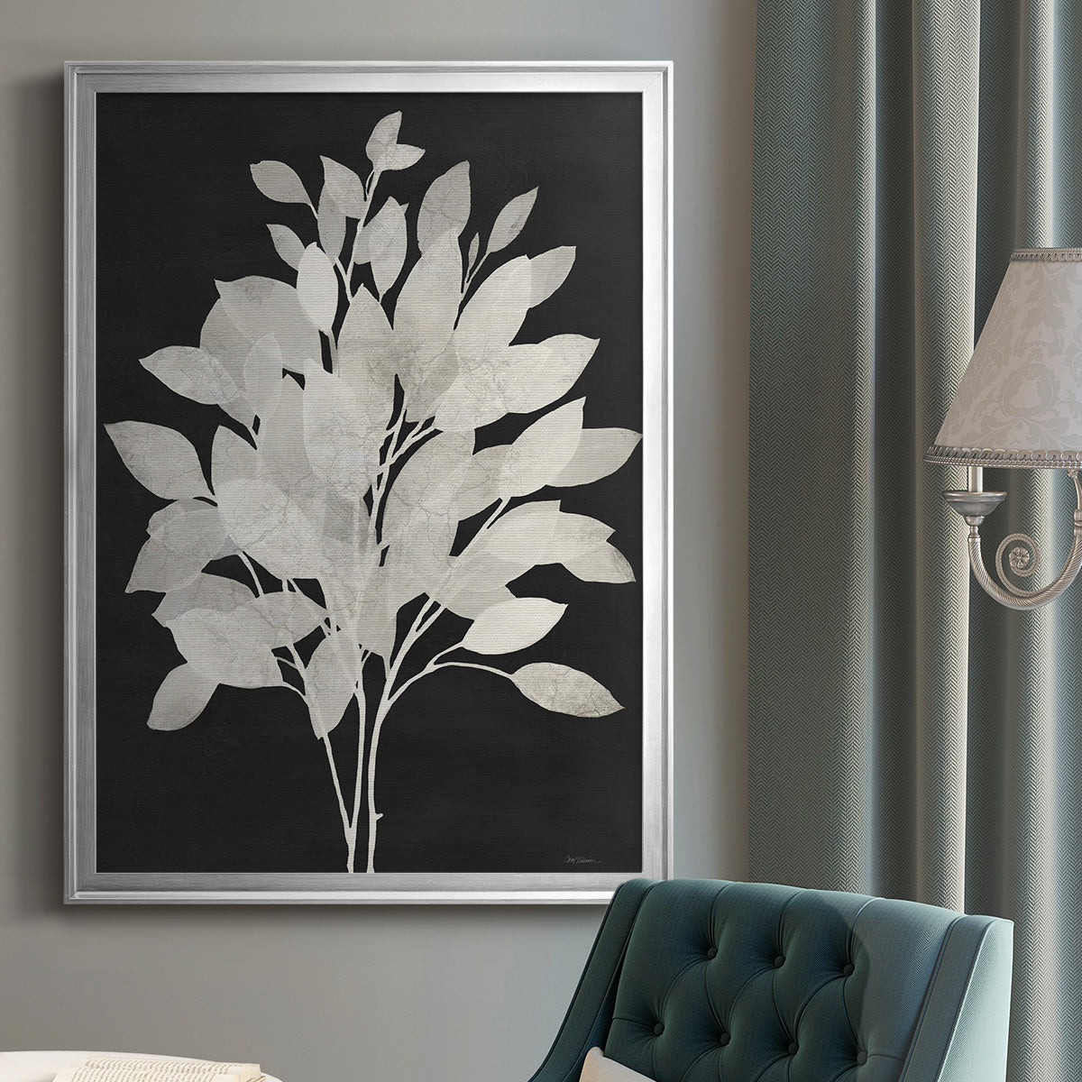 Misty Branches I Premium Framed Print - Ready to Hang