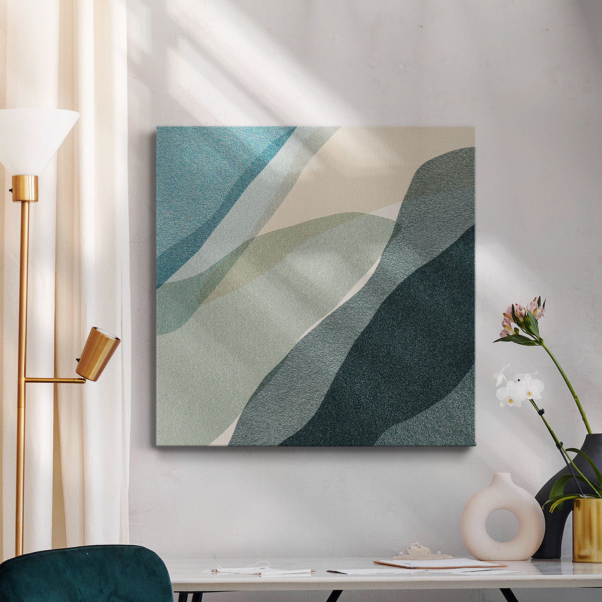 Aura Overlay II-Premium Gallery Wrapped Canvas - Ready to Hang
